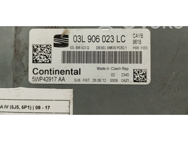 Řídící jednotka 03L906023LC, 03L906023Q Seat Ibiza IV (6J,6P) 2012