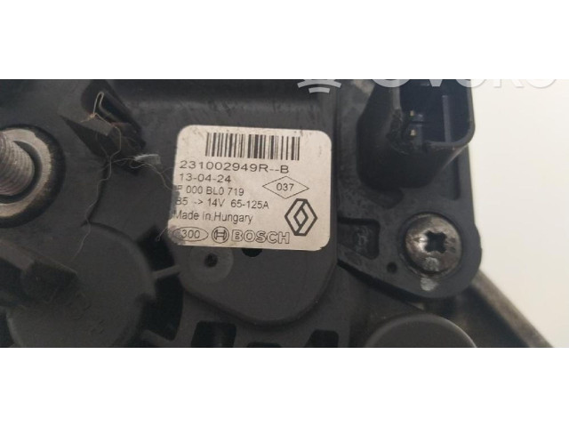 Генератор 2310029649R, F000BL0719 Dacia Dokker 1.5