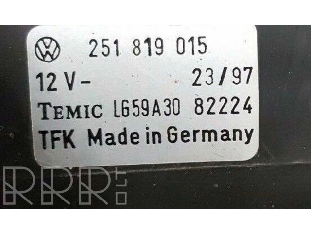 Вентилятор печки 321819021A, 251819015 Volkswagen Caddy