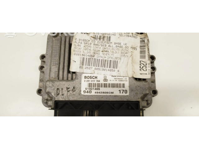 Řídící jednotka 51901465, 005190146504 Alfa Romeo Giulietta 2010