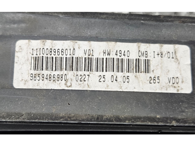 Панель приборов 9659486980, 110008966010   Citroen Xsara Picasso       