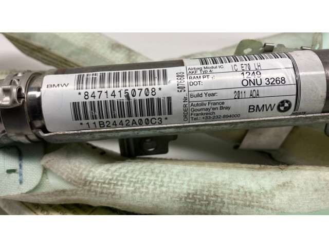 Боковая подушка безопасности 84714150708, 0NU3268 BMW X5M E70