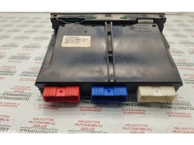 Блок управления климат-контролем 7M0907040AT   Seat Alhambra (Mk1)