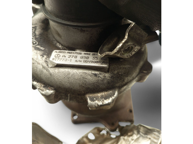  Турбина Mercedes-Benz GL X166  A2780903580   для двигателя M278      