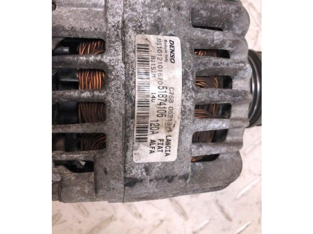Генератор 51874105, 71796424   Fiat Punto (199)      