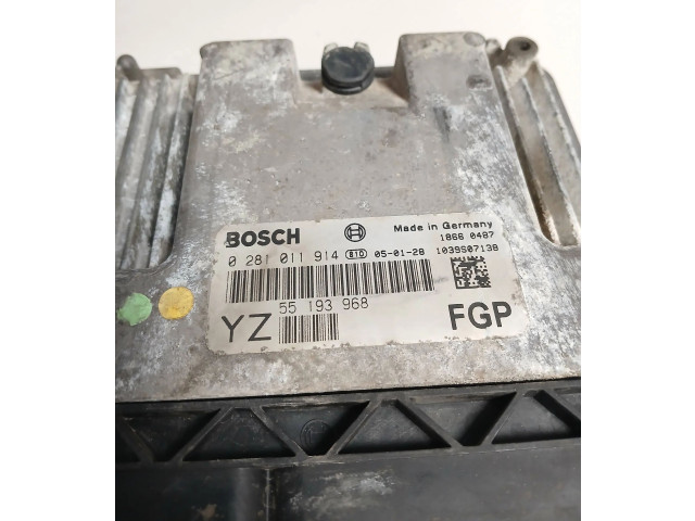 Řídící jednotka 55193968, 1039S07138 Opel Vectra C 2005