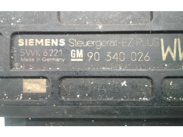 Řídící jednotka 00340026, 41902 Opel Kadett E 1986