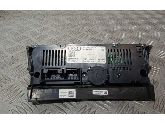 Блок управления климат-контролем 8T1820043AJ   Audi A5 Sportback 8TA