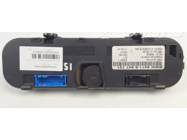 Блок управления климат-контролем 64116947731 BMW Z4 E85 E86