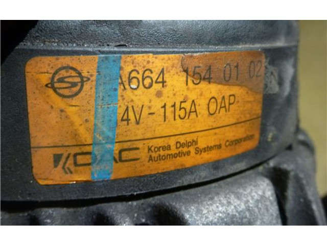 Генератор A6641540102 SsangYong Actyon sports I