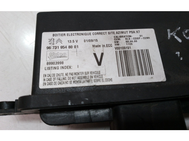 Блок управления 9673195480   Citroen C5