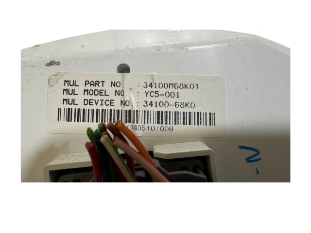 Přístrojová deska Nissan Pixo 2010 34100M68K01, 3410068K0