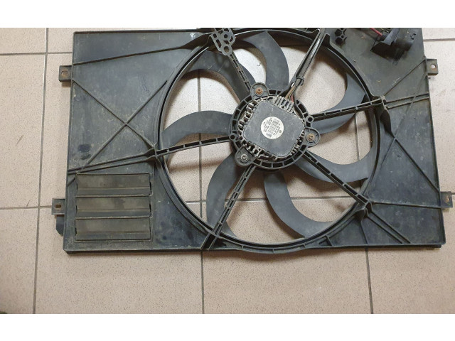 Вентилятор радиатора 1K0121205AA, 1K0121207AS Volkswagen Caddy