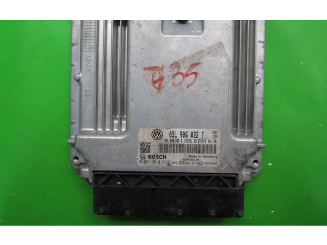 Řídící jednotka 03L906022T, 0281014396 Volkswagen Tiguan 2007