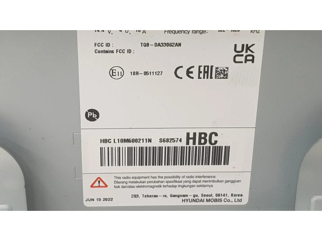 Дисплей 96160G2DF0MGS, 96160G2DF0 Hyundai Ioniq