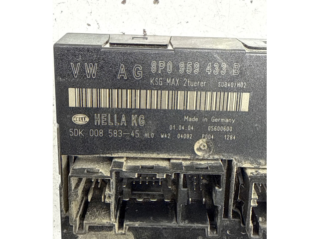 Блок комфорта 8P0959433B, 5DK00858345   Audi A3 S3 8P   