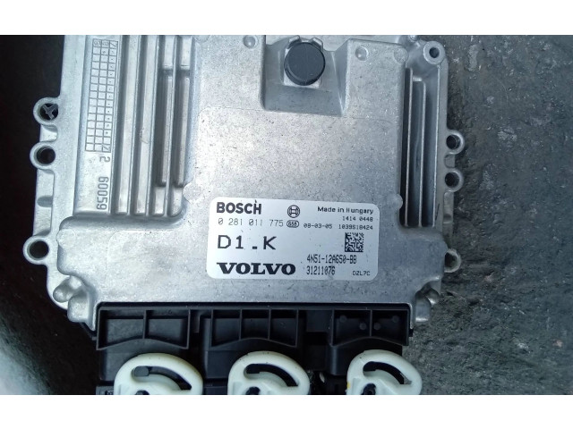 Блок управления двигателя 0281011775 Volvo C30