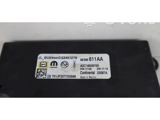 Блок подушек безопасности 68398611AA   Jeep Wrangler