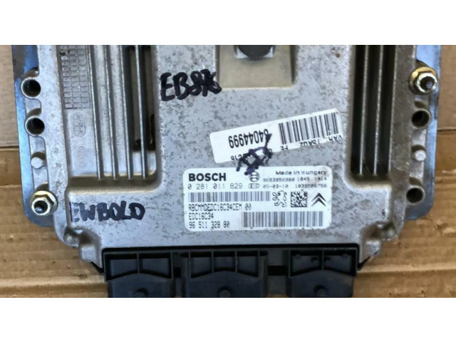 Блок управления двигателя 0281011629 Citroen C4 I