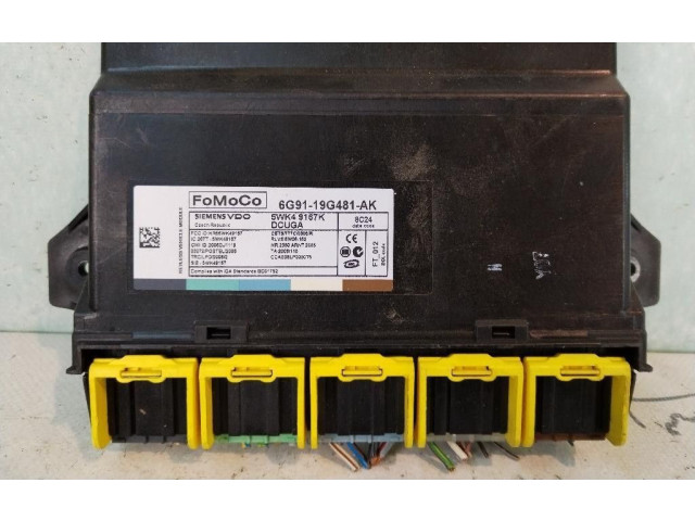 Блок комфорта 6G91-19G481-AK, 306DT Jaguar XF X250