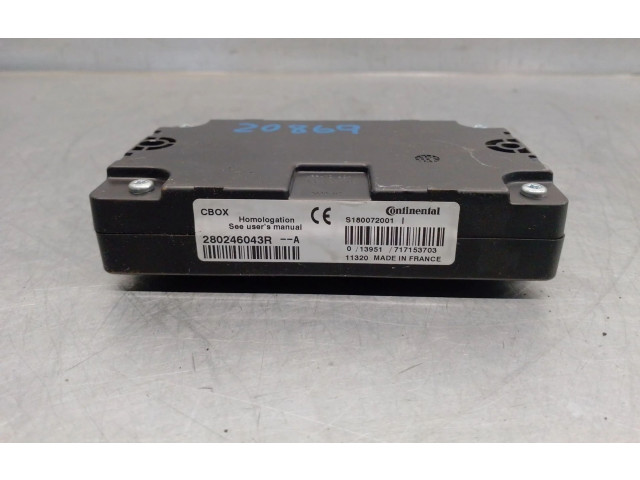 Модуль блока управления кондиционером 280246043R   Renault Scenic RX