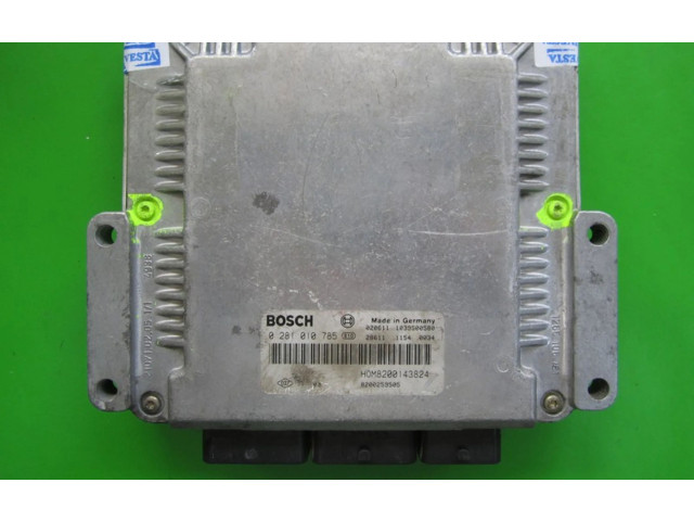 Řídící jednotka 8200259505, 0281010785 Renault Vel Satis 2002