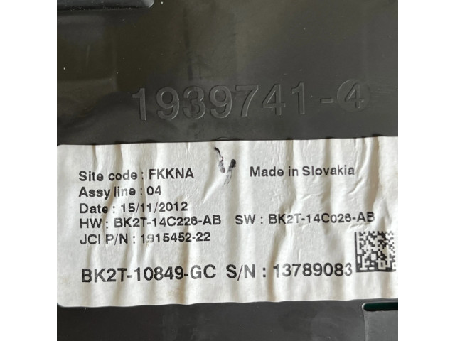 Панель приборов BK2T10849GC, BK2T14C026AB Ford Transit Custom