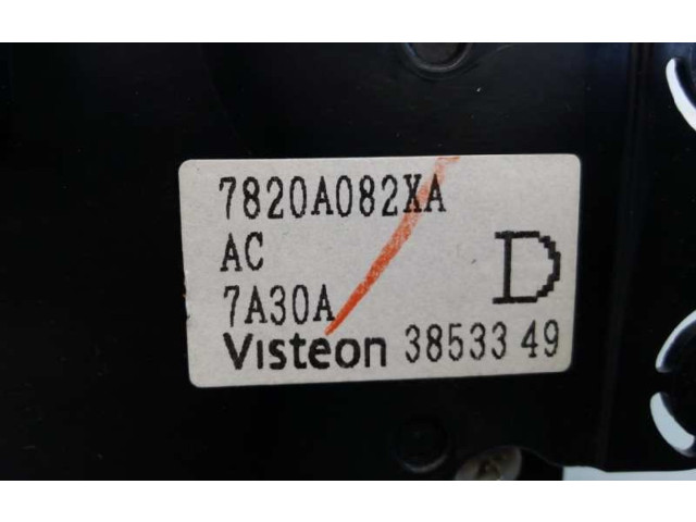 Блок управления климат-контролем 7820A082XA, 3853349   Mitsubishi Outlander