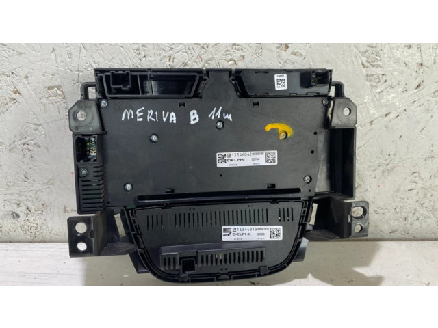 Блок управления климат-контролем 13346042, 13344819   Opel Meriva B