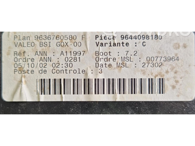 Řídící jednotka 8HZ Peugeot 307 2006