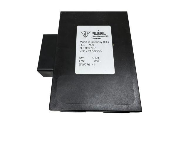 Блок управления крышки багажника 7L5959107 Porsche Cayenne (9PA)