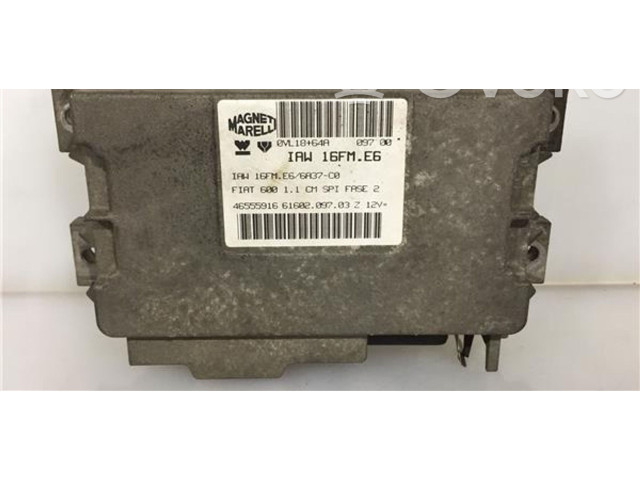 Блок управления 46555916, IAW16FME6 Fiat Seicento/600