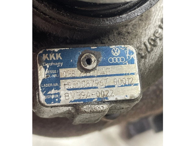 Турбина Skoda Octavia Mk2 (1Z) 54431015073 для двигателя BJB