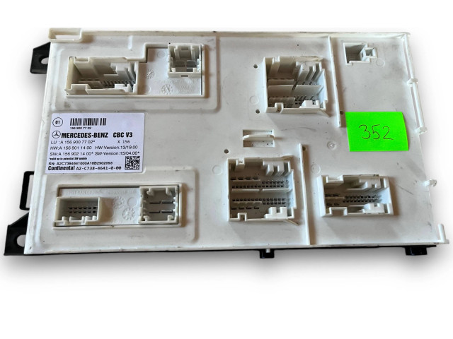 Блок комфорта S352, A1569007702   Mercedes-Benz GLA W156   