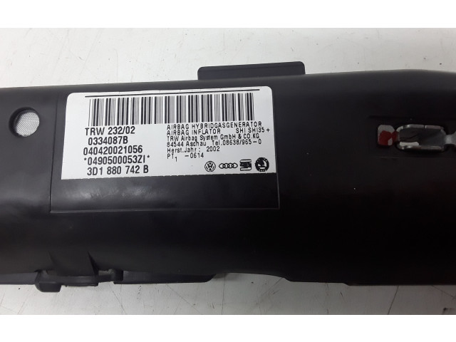 Боковая подушка безопасности 3D1880742B Volkswagen Phaeton