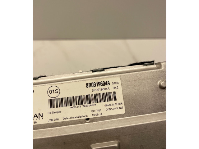 Дисплей 8R0919604A Audi A4 Allroad B8