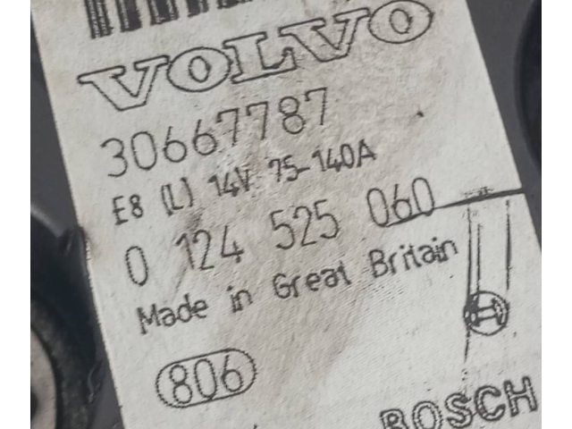 Генератор 30667787 Volvo XC90