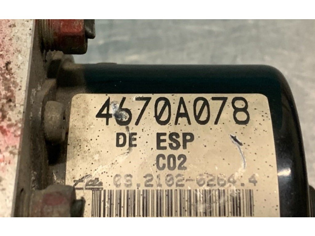 Блок АБС 4670A078, 00401617D0 Mitsubishi Grandis - года