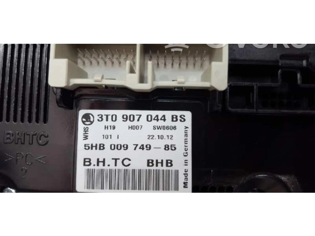 Блок управления климат-контролем 3T0907044BS, 3T0907044BS   Skoda Yeti (5L)