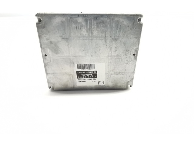 Блок управления двигателя 896610F010, MB175806463 Toyota Corolla Verso E121