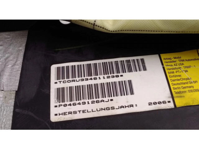 Боковая подушка безопасности P04649126AJ   Chrysler 300 - 300C