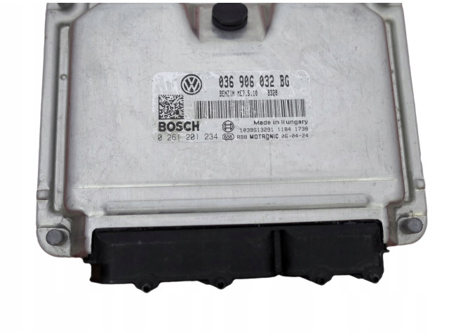 Řídící jednotka 036906032BG, 0261201234 Volkswagen Caddy 2015