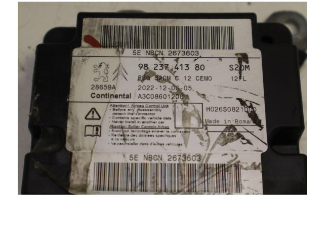 Блок подушек безопасности 9823741380   Peugeot Partner III