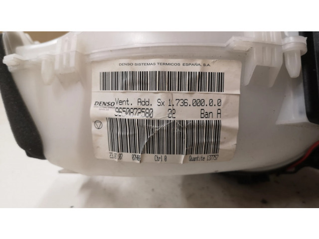 Вентилятор печки    9650872580, 173600000   Citroen C4 Grand Picasso