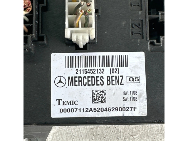 Блок комфорта 2115452132   Mercedes-Benz E W211   
