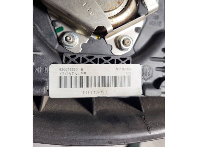 Подушка безопасности водителя 8200136331B, 53721691250   Renault Trafic II (X83)