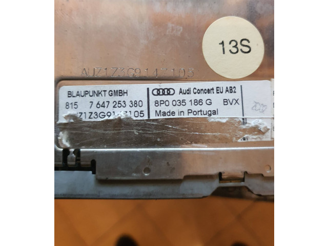 Турбина Радио/ проигрыватель CD/DVD / навигация Audi A3 S3 8P  8P0035186G, 7647253380   для двигателя BKD      