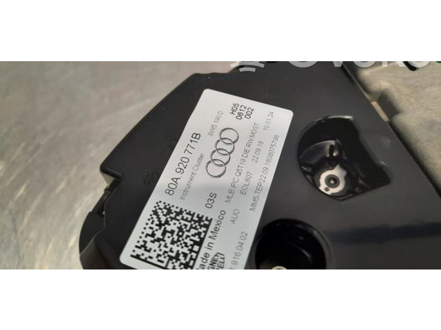 Панель приборов 80A920771B Audi Q5 SQ5