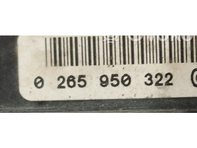 Блок АБС 0265950322, 0265950322   Mercedes-Benz  A W169  2004 - 2012 года