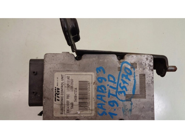 Блок АБС 54084713A, 12801324 Saab 9-3 Ver2 2003-2007 года
